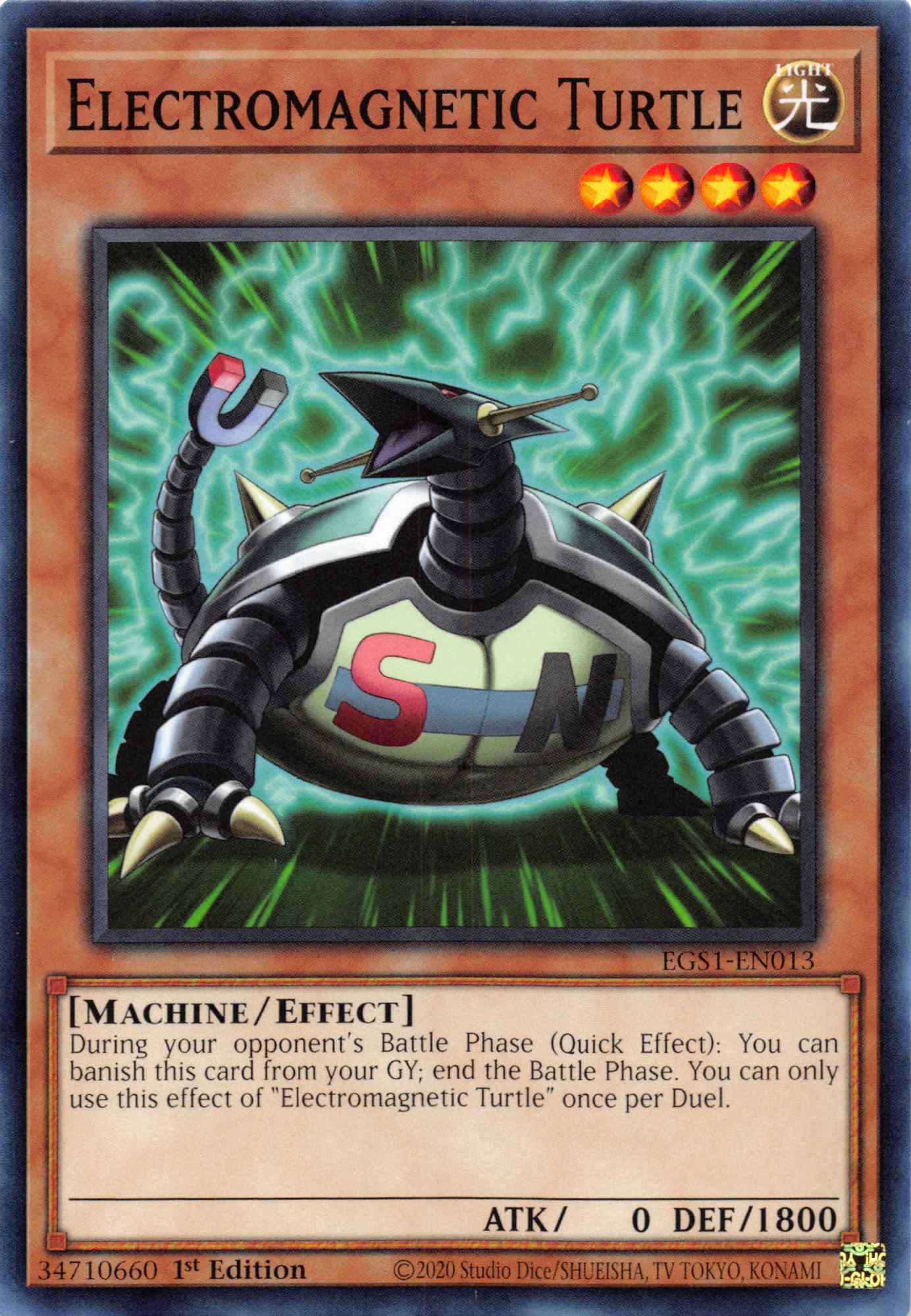 Electromagnetic Turtle [EGS1-EN013] Common | Card Merchant Takapuna