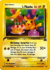 Pikachu (24) (Birthday) [Pikachu World Collection Promos] | Card Merchant Takapuna