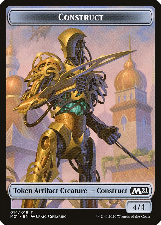 Construct Token [Core Set 2021 Tokens] | Card Merchant Takapuna