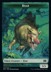 Boar // Eldrazi Scion Double-Sided Token [Double Masters 2022 Tokens] | Card Merchant Takapuna