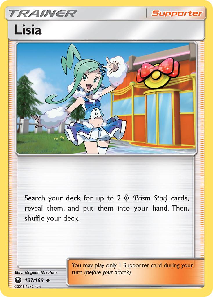 Lisia (137/168) [Sun & Moon: Celestial Storm] | Card Merchant Takapuna