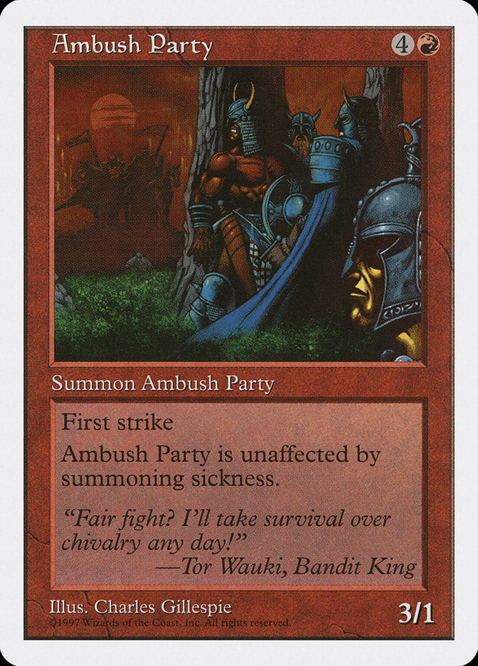 Ambush Party [Fifth Edition] | Card Merchant Takapuna