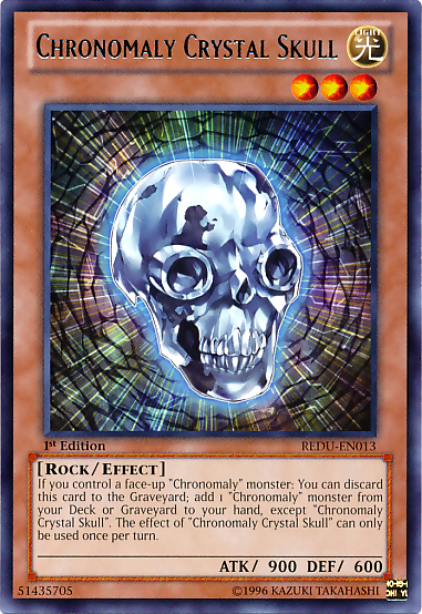 Chronomaly Crystal Skull [REDU-EN013] Rare | Card Merchant Takapuna