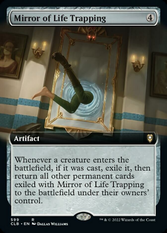 Mirror of Life Trapping (Extended Art) [Commander Legends: Battle for Baldur's Gate] | Card Merchant Takapuna