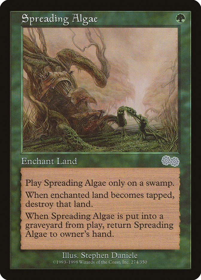 Spreading Algae [Urza's Saga] | Card Merchant Takapuna