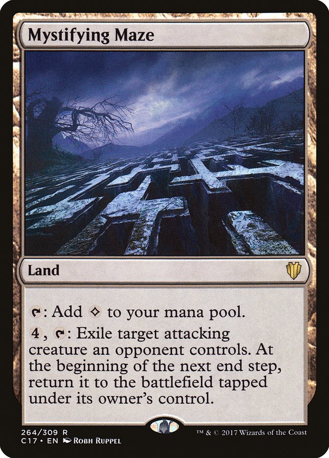 Mystifying Maze [Commander 2017] | Card Merchant Takapuna