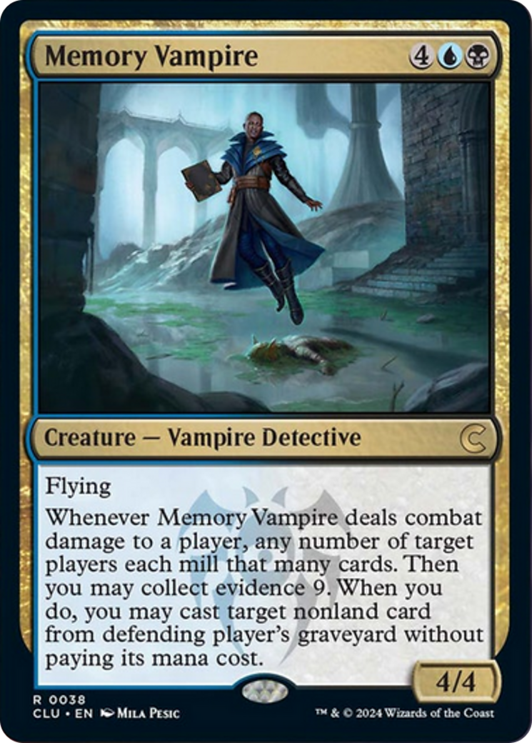 Memory Vampire [Ravnica: Clue Edition] | Card Merchant Takapuna