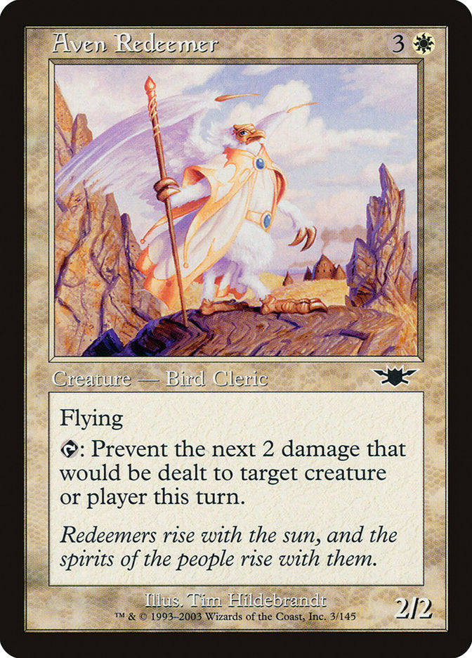 Aven Redeemer [Legions] | Card Merchant Takapuna