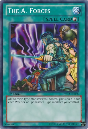 The A. Forces [YS13-EN028] Common | Card Merchant Takapuna