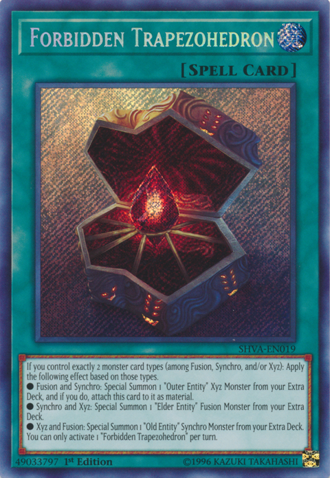 Forbidden Trapezohedron [SHVA-EN019] Secret Rare | Card Merchant Takapuna