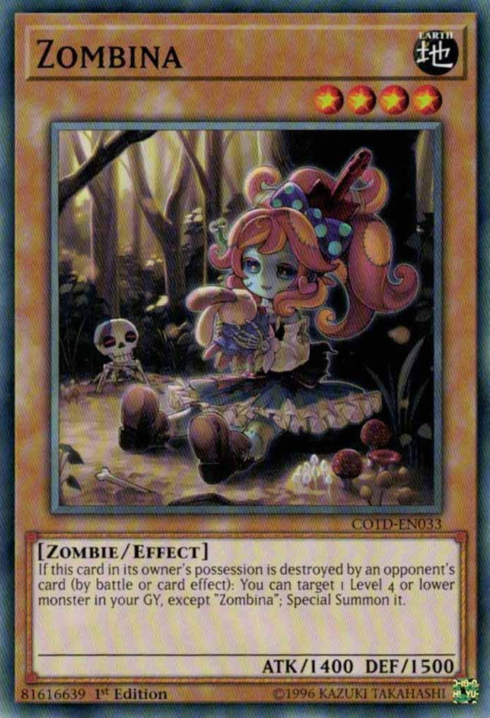 Zombina [COTD-EN033] Common | Card Merchant Takapuna