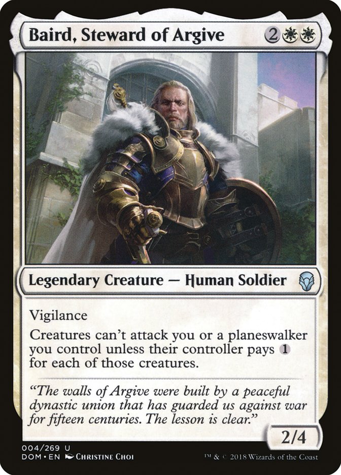 Baird, Steward of Argive [Dominaria] | Card Merchant Takapuna