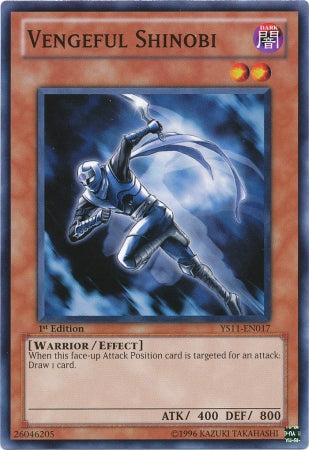 Vengeful Shinobi [YS11-EN017] Common | Card Merchant Takapuna