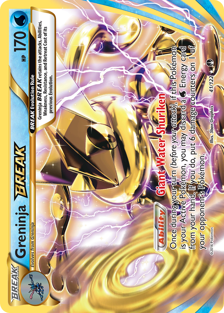 Greninja BREAK (41/122) [XY: BREAKpoint] | Card Merchant Takapuna