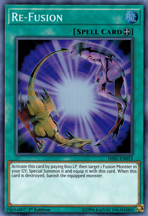 Re-Fusion [HISU-EN053] Super Rare | Card Merchant Takapuna