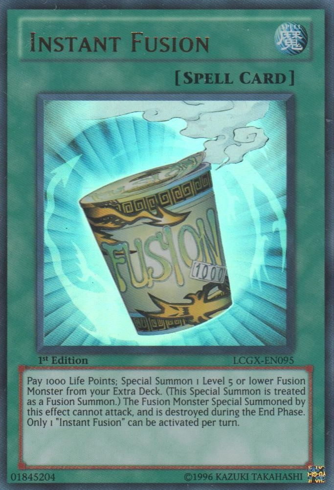 Instant Fusion [LCGX-EN095] Ultra Rare | Card Merchant Takapuna