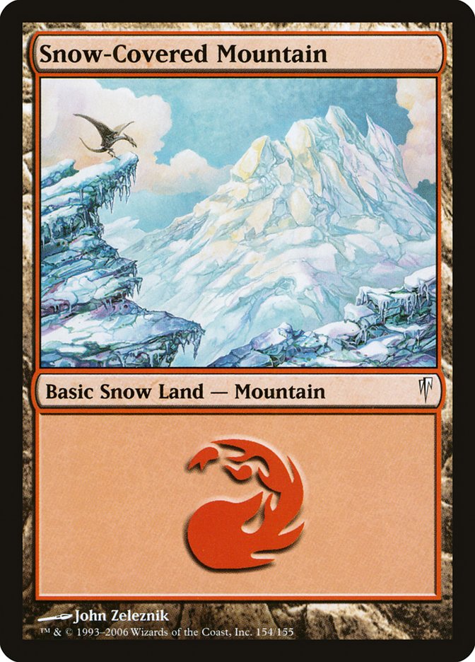 Snow-Covered Mountain [Coldsnap] | Card Merchant Takapuna