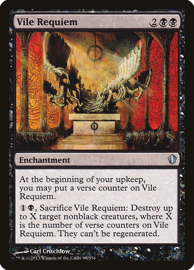 Vile Requiem [Commander 2013] | Card Merchant Takapuna