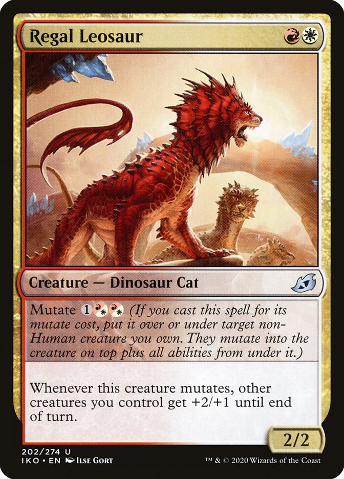 Regal Leosaur [Ikoria: Lair of Behemoths] | Card Merchant Takapuna