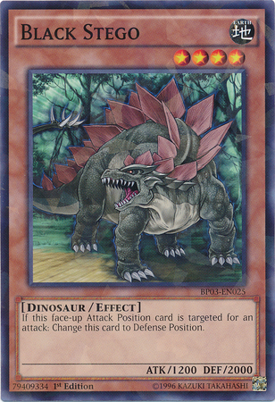 Black Stego [BP03-EN025] Shatterfoil Rare | Card Merchant Takapuna