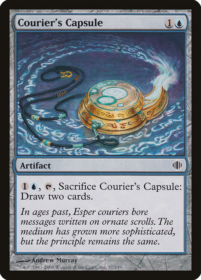 Courier's Capsule [Shards of Alara] | Card Merchant Takapuna