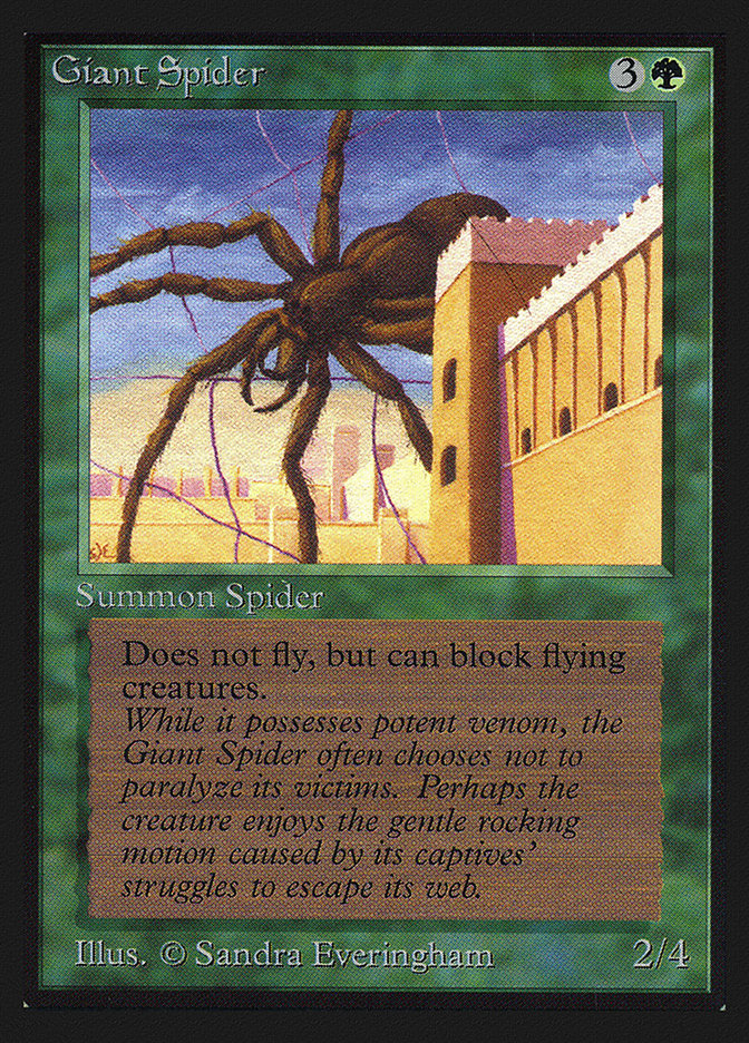 Giant Spider [International Collectors' Edition] | Card Merchant Takapuna