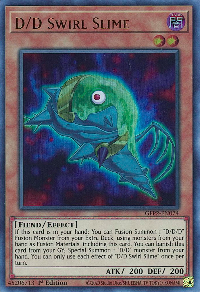 D/D Swirl Slime [GFP2-EN074] Ultra Rare | Card Merchant Takapuna