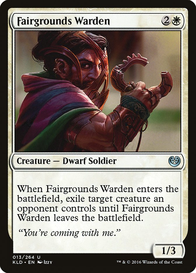 Fairgrounds Warden [Kaladesh] | Card Merchant Takapuna