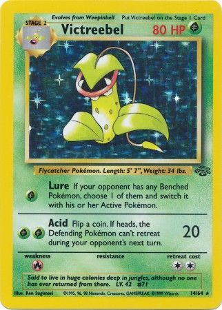 Victreebel (14/64) [Jungle Unlimited] | Card Merchant Takapuna