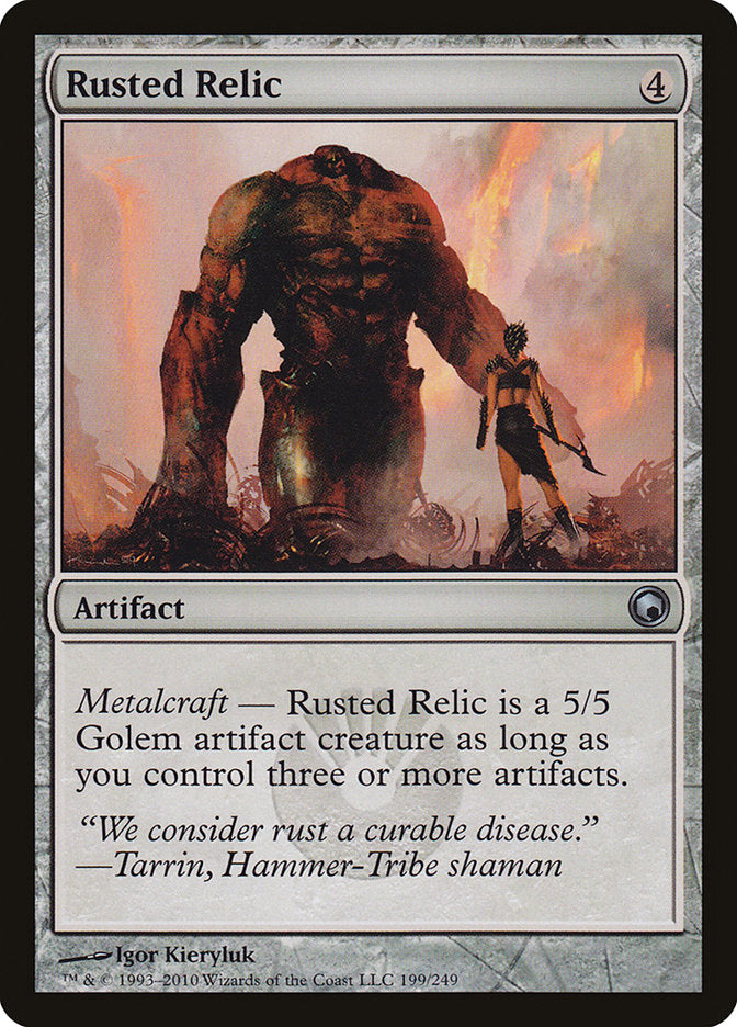 Rusted Relic [Scars of Mirrodin] | Card Merchant Takapuna