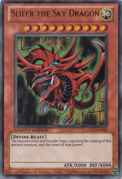 Slifer the Sky Dragon [LC01-EN002] Ultra Rare | Card Merchant Takapuna