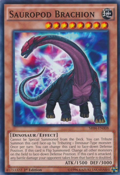 Sauropod Brachion [SR04-EN008] Common | Card Merchant Takapuna