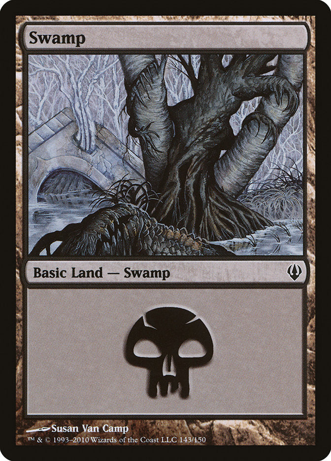 Swamp (143) [Archenemy] | Card Merchant Takapuna