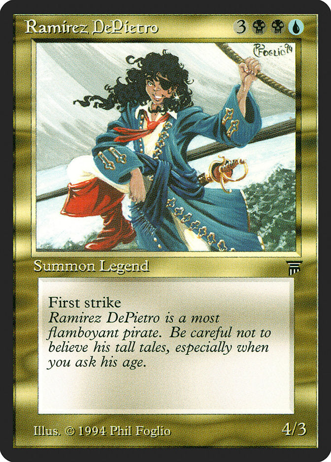 Ramirez DePietro [Legends] | Card Merchant Takapuna