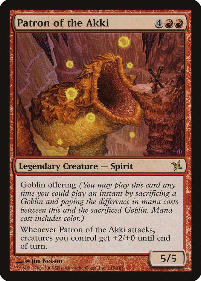 Patron of the Akki [Betrayers of Kamigawa] | Card Merchant Takapuna