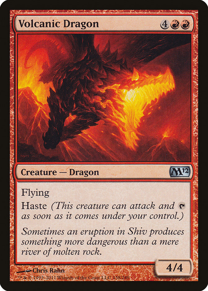 Volcanic Dragon [Magic 2012] | Card Merchant Takapuna