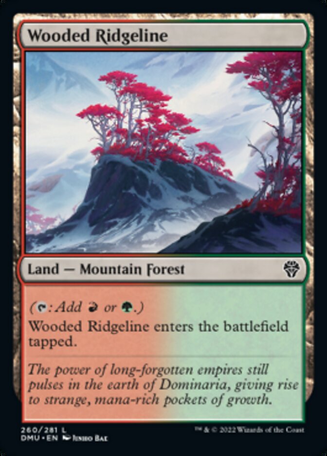 Wooded Ridgeline [Dominaria United] | Card Merchant Takapuna