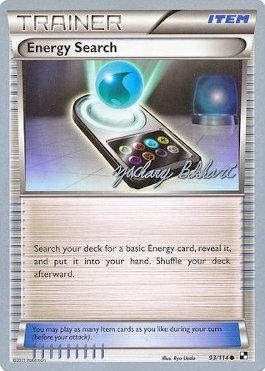 Energy Search (93/114) (CMT - Zachary Bokhari) [World Championships 2012] | Card Merchant Takapuna