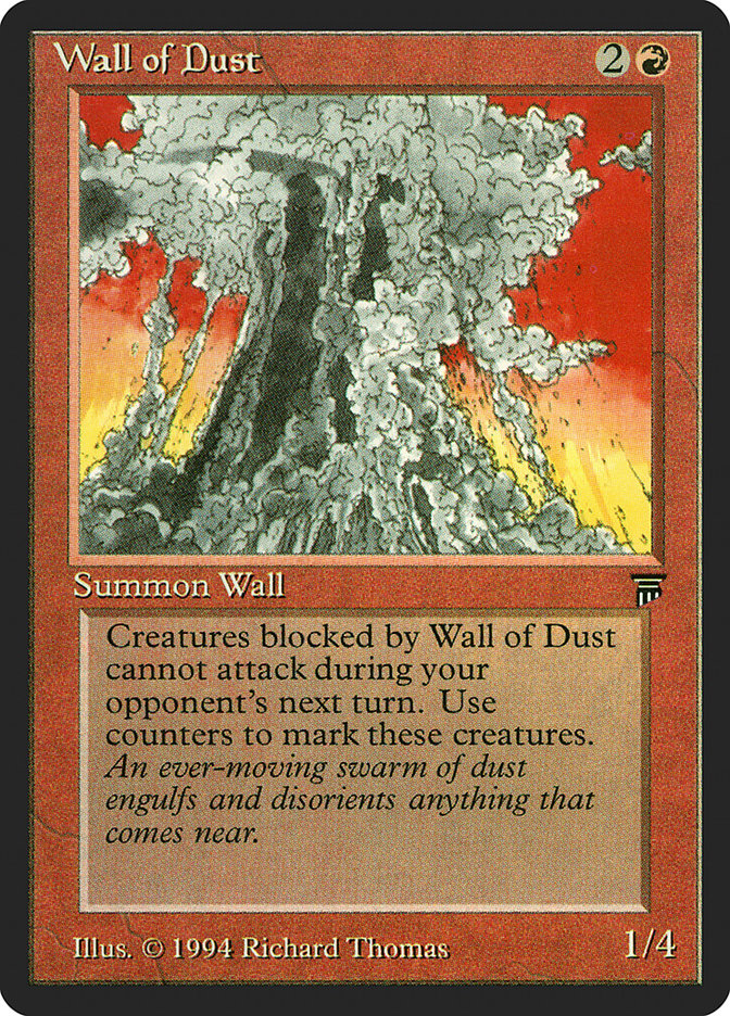 Wall of Dust [Legends] | Card Merchant Takapuna