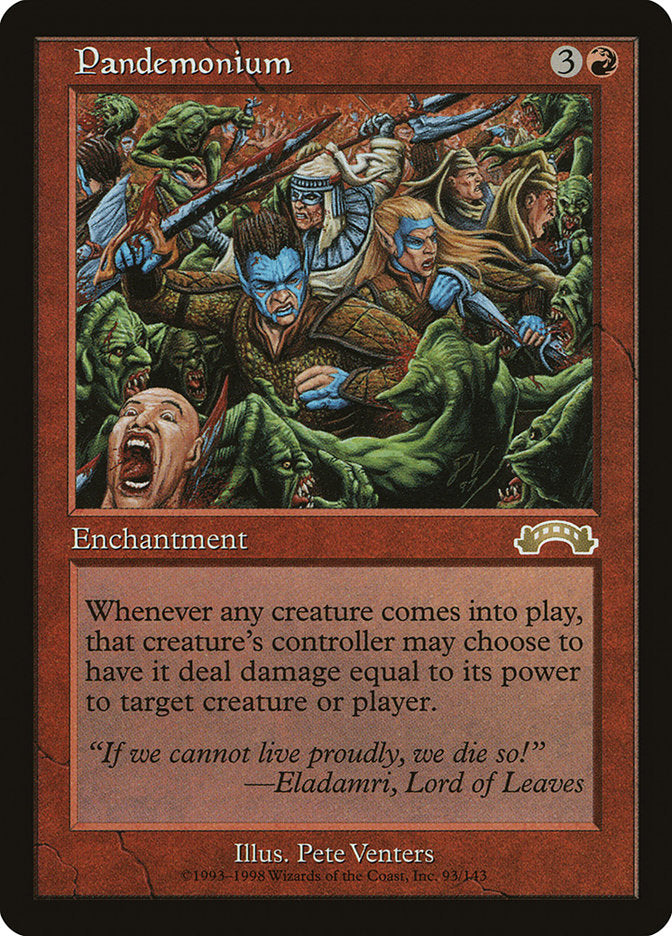 Pandemonium [Exodus] | Card Merchant Takapuna