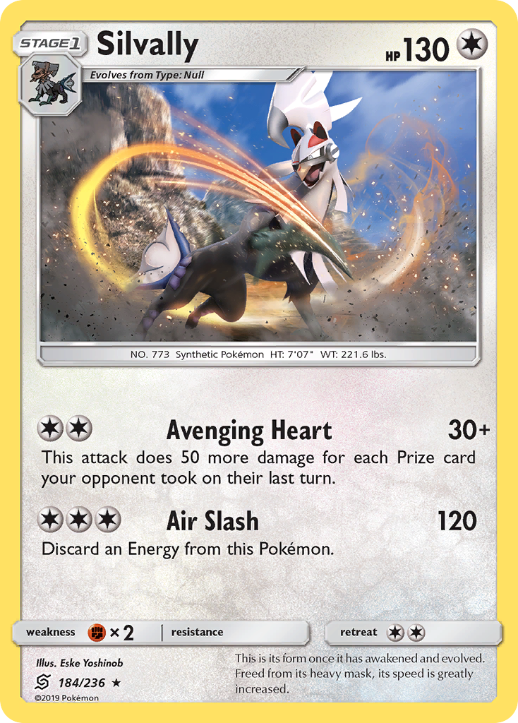 Silvally (184/236) [Sun & Moon: Unified Minds] | Card Merchant Takapuna