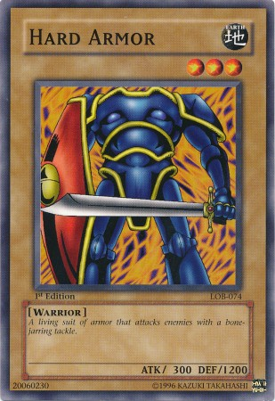 Hard Armor [LOB-074] Common | Card Merchant Takapuna