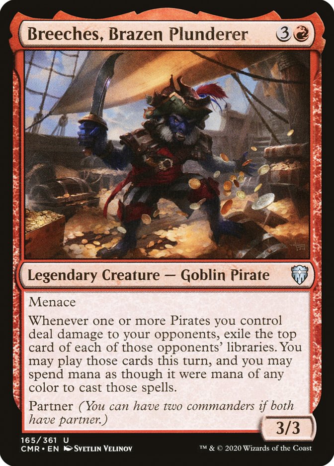 Breeches, Brazen Plunderer [Commander Legends] | Card Merchant Takapuna