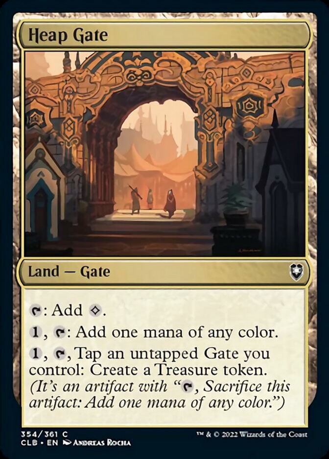 Heap Gate [Commander Legends: Battle for Baldur's Gate] | Card Merchant Takapuna