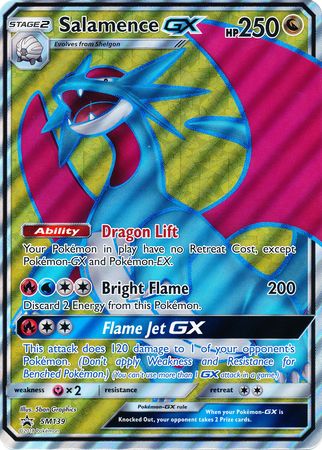 Salamence GX (SM139) (Jumbo Card) [Sun & Moon: Black Star Promos] | Card Merchant Takapuna