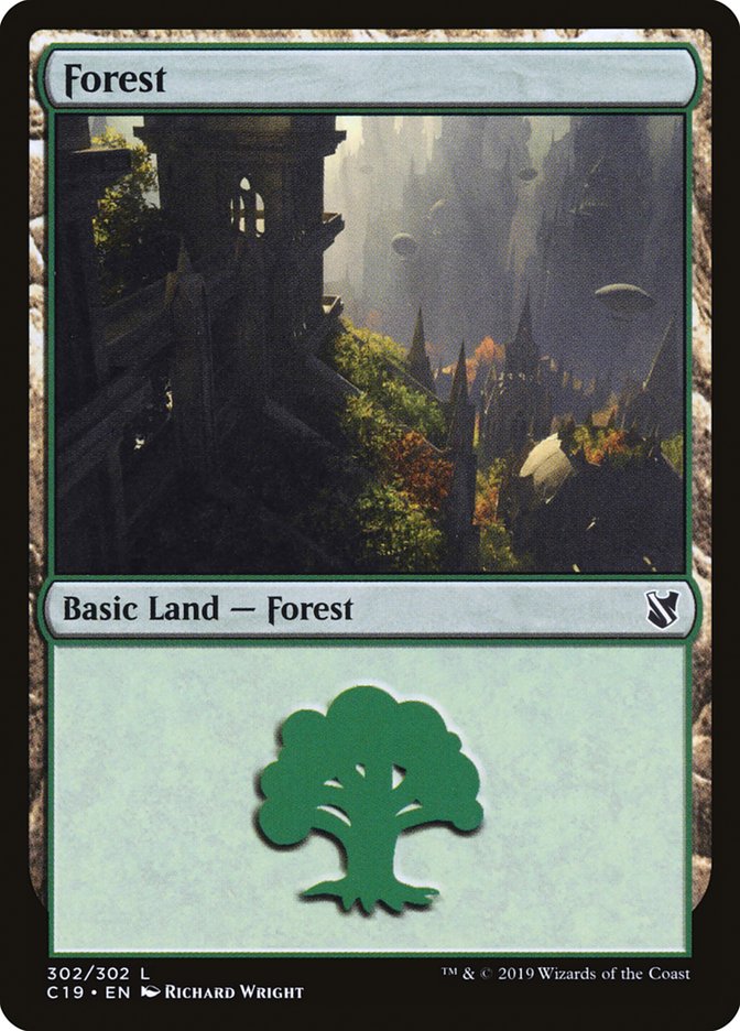 Forest (302) [Commander 2019] | Card Merchant Takapuna