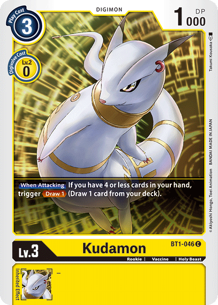 Kudamon [BT1-046] [Release Special Booster Ver.1.0] | Card Merchant Takapuna