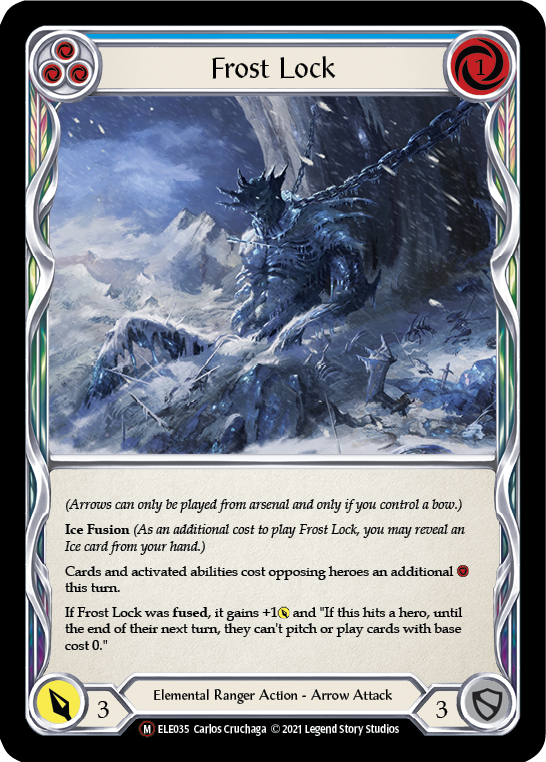 Frost Lock [U-ELE035] (Tales of Aria Unlimited)  Unlimited Normal | Card Merchant Takapuna