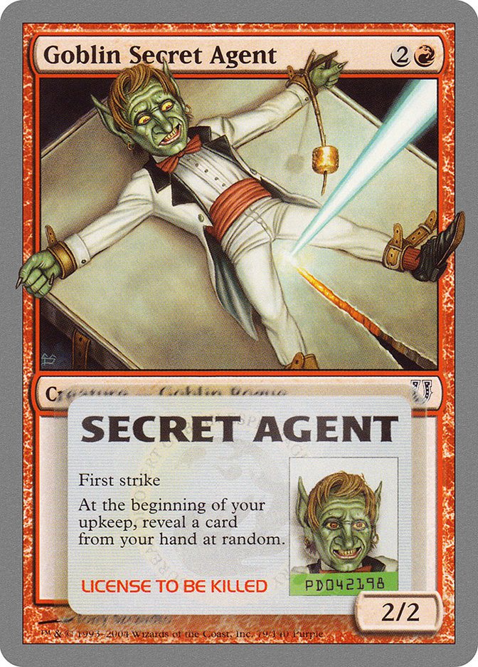 Goblin Secret Agent [Unhinged] | Card Merchant Takapuna