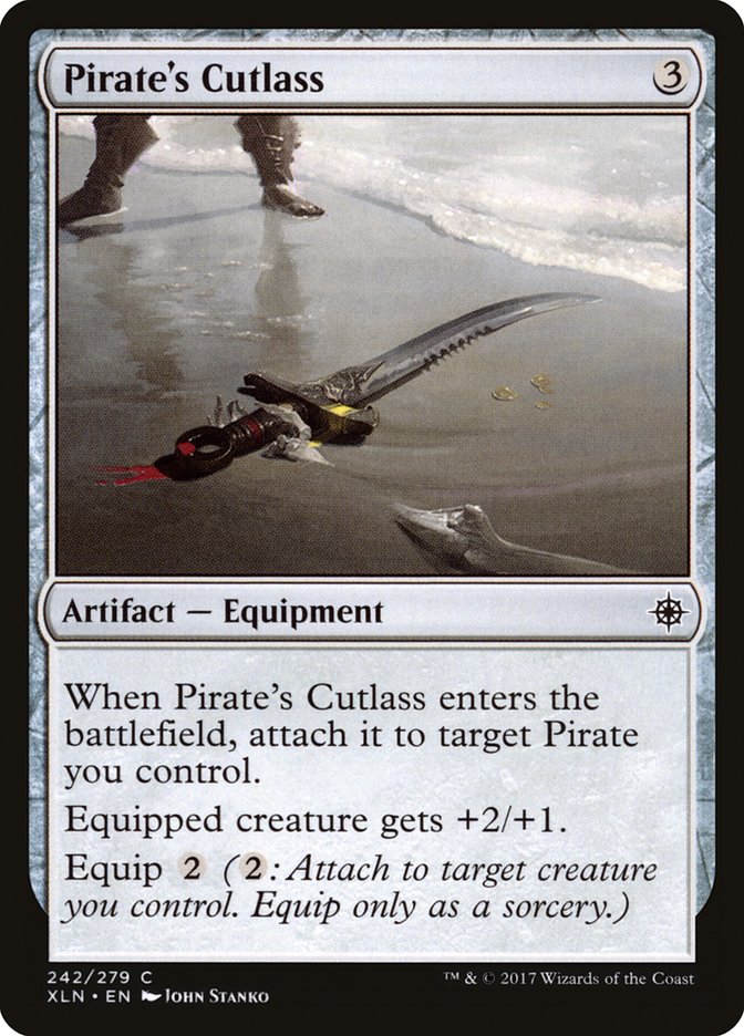 Pirate's Cutlass [Ixalan] | Card Merchant Takapuna